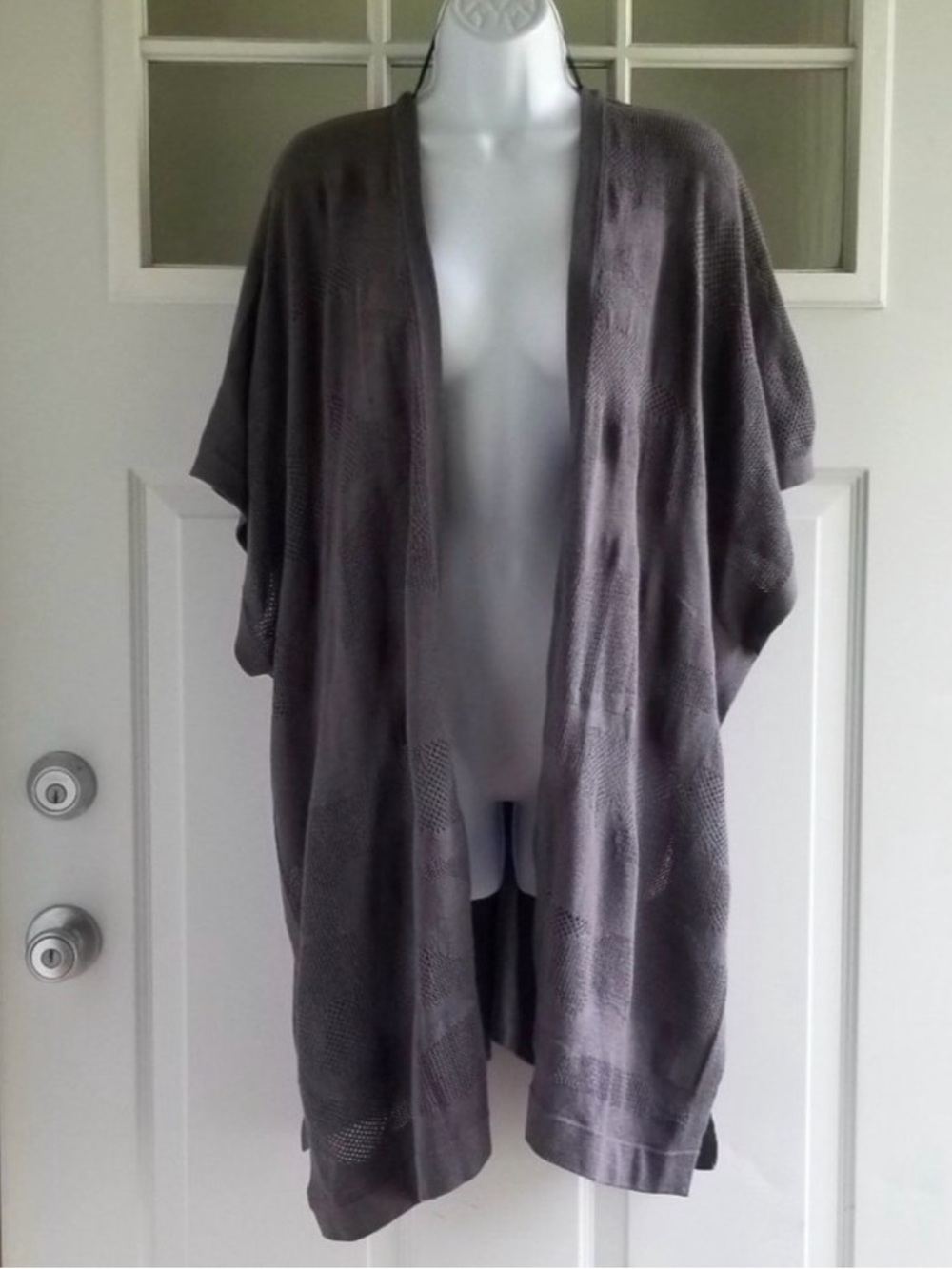lululemon athletica Soft Knit Open-Front Cardigan in Gray